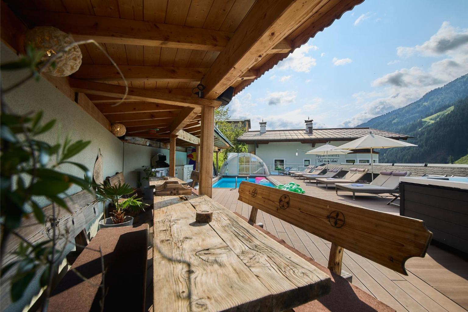 Boutique Appartements Saalbach-Hinterglemm Zewnętrze zdjęcie